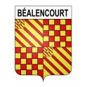 Béalencourt Sticker wappen, gelsenkirchen, augsburg, klebender aufkleber