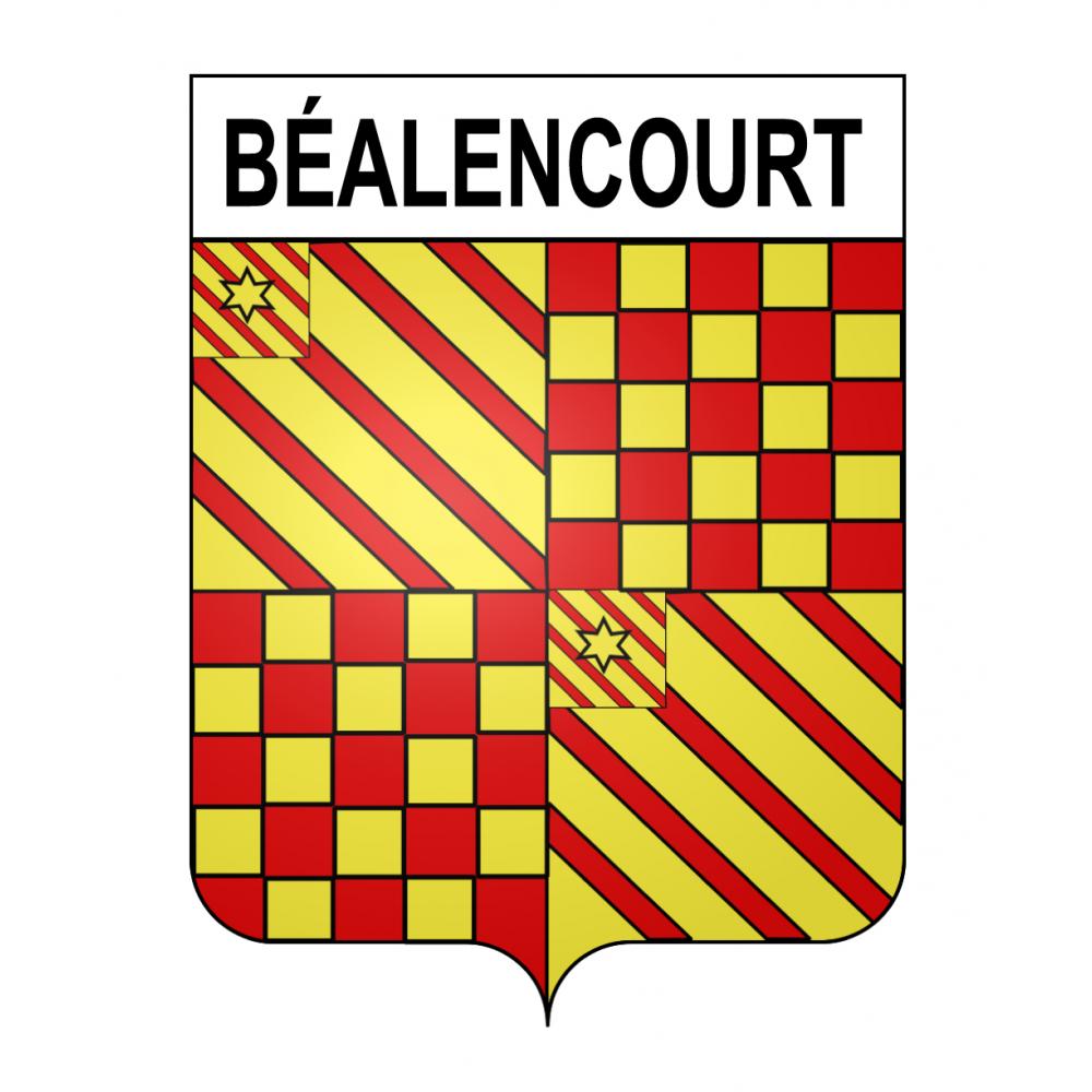 Adesivi stemma Béalencourt adesivo