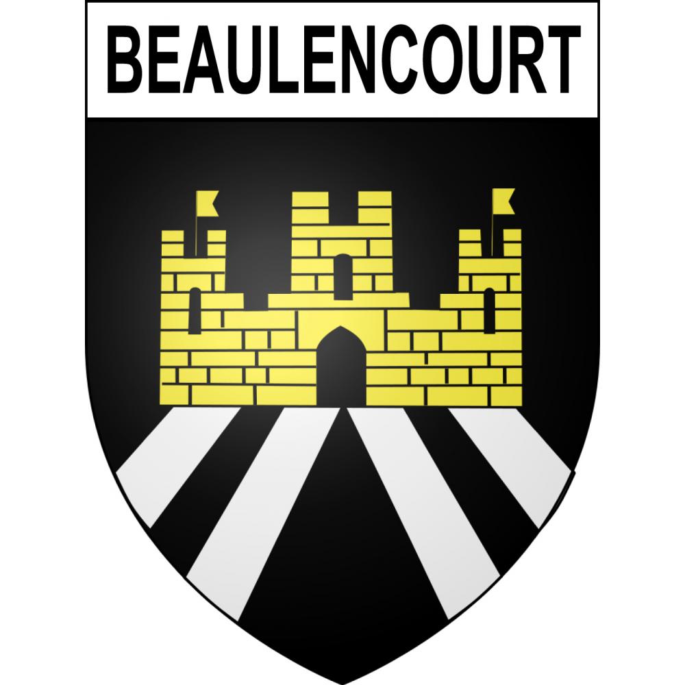 Beaulencourt Sticker wappen, gelsenkirchen, augsburg, klebender aufkleber