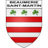Beaumerie-Saint-Martin 62 ville sticker blason écusson autocollant adhésif