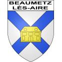 Beaumetz-lès-Aire 62 ville sticker blason écusson autocollant adhésif