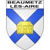 Adesivi stemma Beaumetz-lès-Aire adesivo