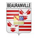 Beaurainville Sticker wappen, gelsenkirchen, augsburg, klebender aufkleber