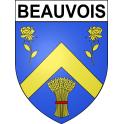 Beauvois Sticker wappen, gelsenkirchen, augsburg, klebender aufkleber