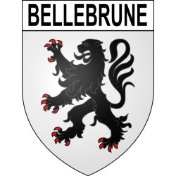 Adesivi stemma Bellebrune adesivo