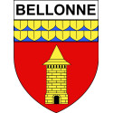 Pegatinas escudo de armas de Bellonne adhesivo de la etiqueta engomada