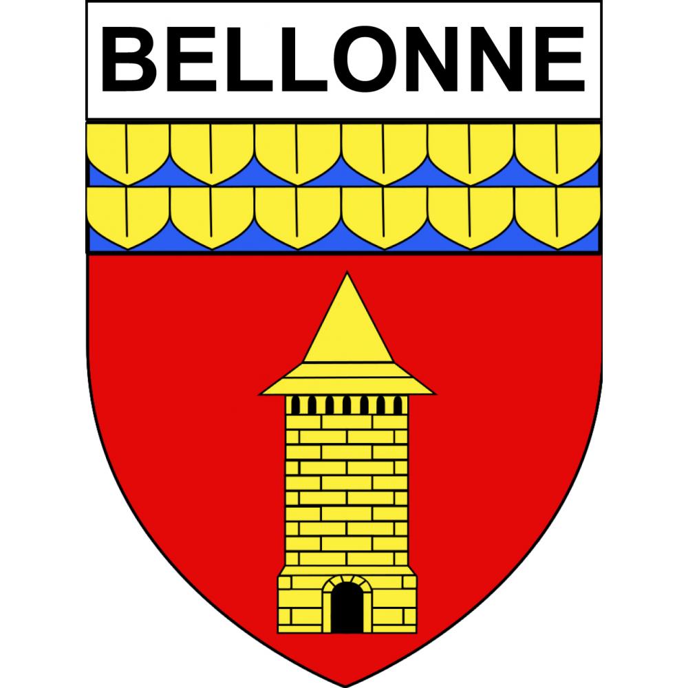 Bellonne Sticker wappen, gelsenkirchen, augsburg, klebender aufkleber