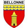 Bellonne 62 ville sticker blason écusson autocollant adhésif