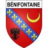 Bénifontaine 62 ville sticker blason écusson autocollant adhésif
