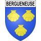 Adesivi stemma Bergueneuse adesivo