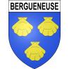 Bergueneuse 62 ville sticker blason écusson autocollant adhésif