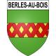 Adesivi stemma Berles-au-Bois adesivo