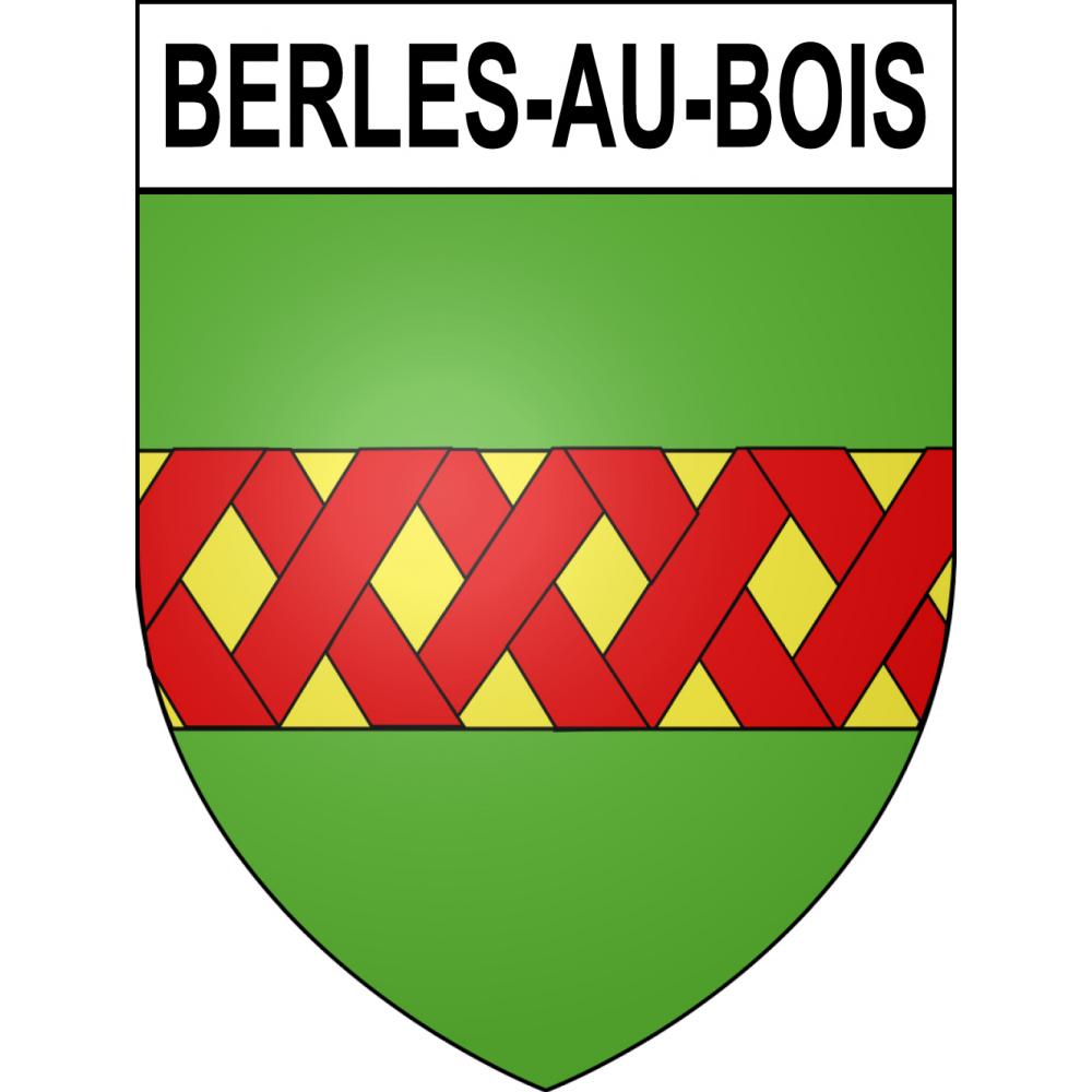 Adesivi stemma Berles-au-Bois adesivo