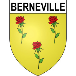 Stickers coat of arms Berneville adhesive sticker