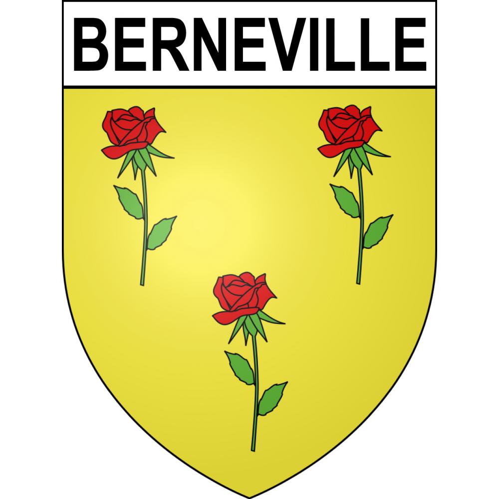 Stickers coat of arms Berneville adhesive sticker