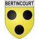 Stickers coat of arms Bertincourt adhesive sticker