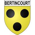 Bertincourt 62 ville sticker blason écusson autocollant adhésif