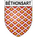 Béthonsart 62 ville sticker blason écusson autocollant adhésif