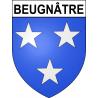 Stickers coat of arms Beugnâtre adhesive sticker
