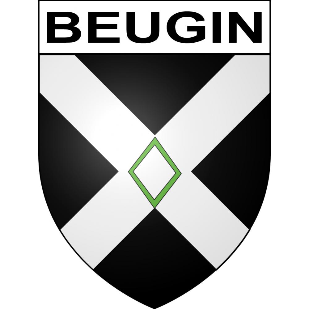 Beugin 62 ville sticker blason écusson autocollant adhésif