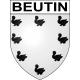 Adesivi stemma Beutin adesivo