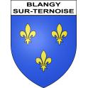 Blangy-sur-Ternoise Sticker wappen, gelsenkirchen, augsburg, klebender aufkleber