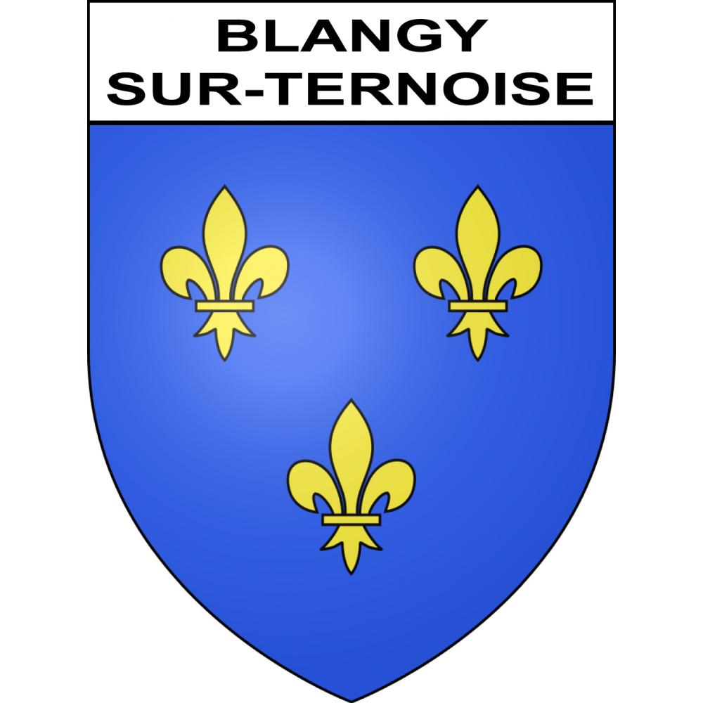 Blangy-sur-Ternoise Sticker wappen, gelsenkirchen, augsburg, klebender aufkleber