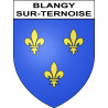 Pegatinas escudo de armas de Blangy-sur-Ternoise adhesivo de la etiqueta engomada