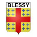 Blessy Sticker wappen, gelsenkirchen, augsburg, klebender aufkleber