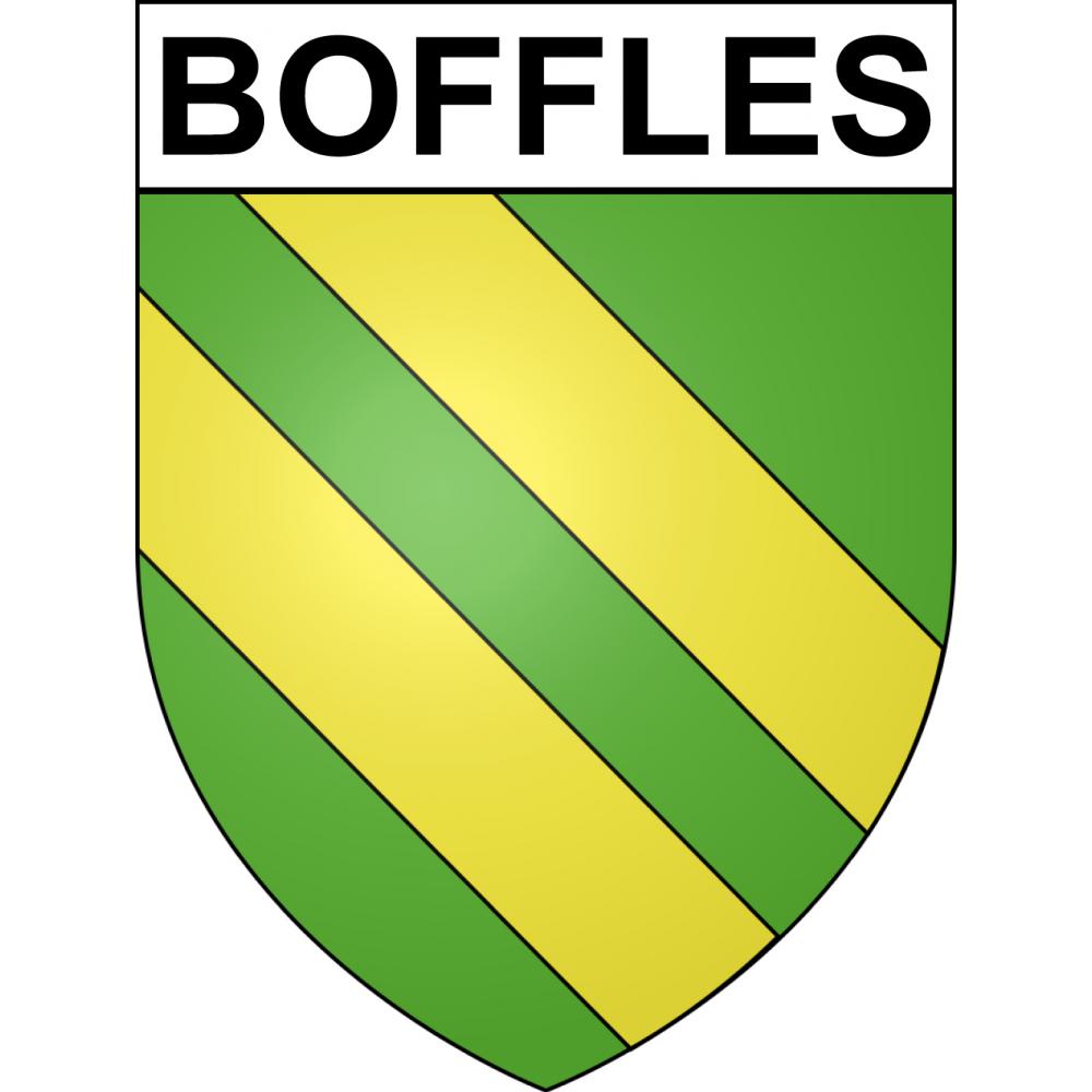 Stickers coat of arms Boffles adhesive sticker