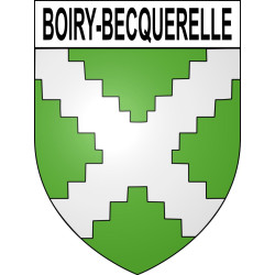 Boiry-Becquerelle 62 ville sticker blason écusson autocollant adhésif