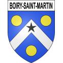 Adesivi stemma Boiry-Saint-Martin adesivo