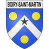 Boiry-Saint-Martin 62 ville sticker blason écusson autocollant adhésif