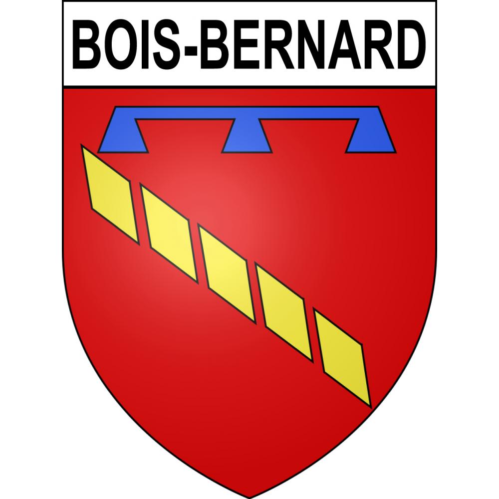 Bois-Bernard 62 ville sticker blason écusson autocollant adhésif