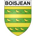 Boisjean Sticker wappen, gelsenkirchen, augsburg, klebender aufkleber
