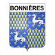 Bonnières Sticker wappen, gelsenkirchen, augsburg, klebender aufkleber
