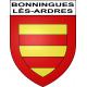 Stickers coat of arms Bonningues-lès-Ardres adhesive sticker