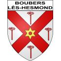Boubers-lès-Hesmond Sticker wappen, gelsenkirchen, augsburg, klebender aufkleber