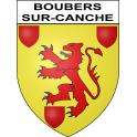 Boubers-sur-Canche Sticker wappen, gelsenkirchen, augsburg, klebender aufkleber