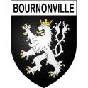 Bournonville Sticker wappen, gelsenkirchen, augsburg, klebender aufkleber