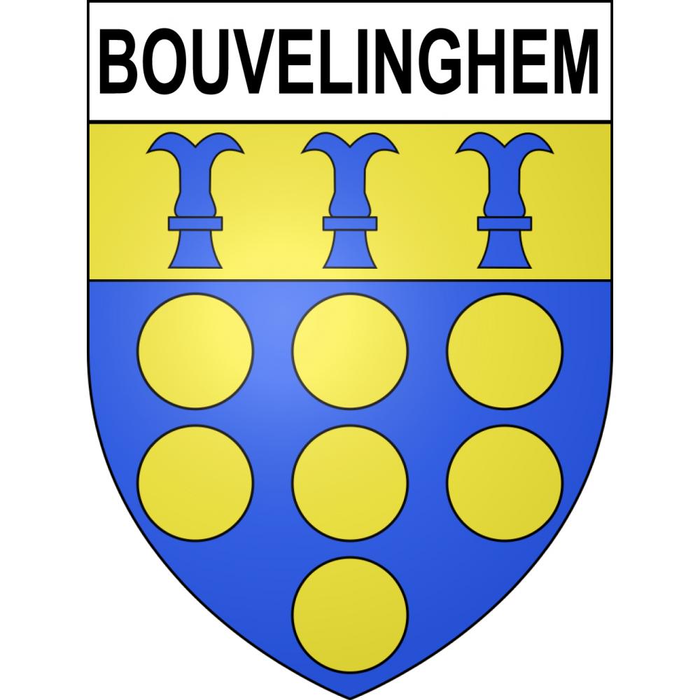 Bouvelinghem Sticker wappen, gelsenkirchen, augsburg, klebender aufkleber