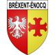 Bréxent-Énocq 62 ville sticker blason écusson autocollant adhésif