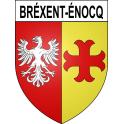 Bréxent-Énocq 62 ville sticker blason écusson autocollant adhésif