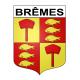 Brêmes 62 ville sticker blason écusson autocollant adhésif