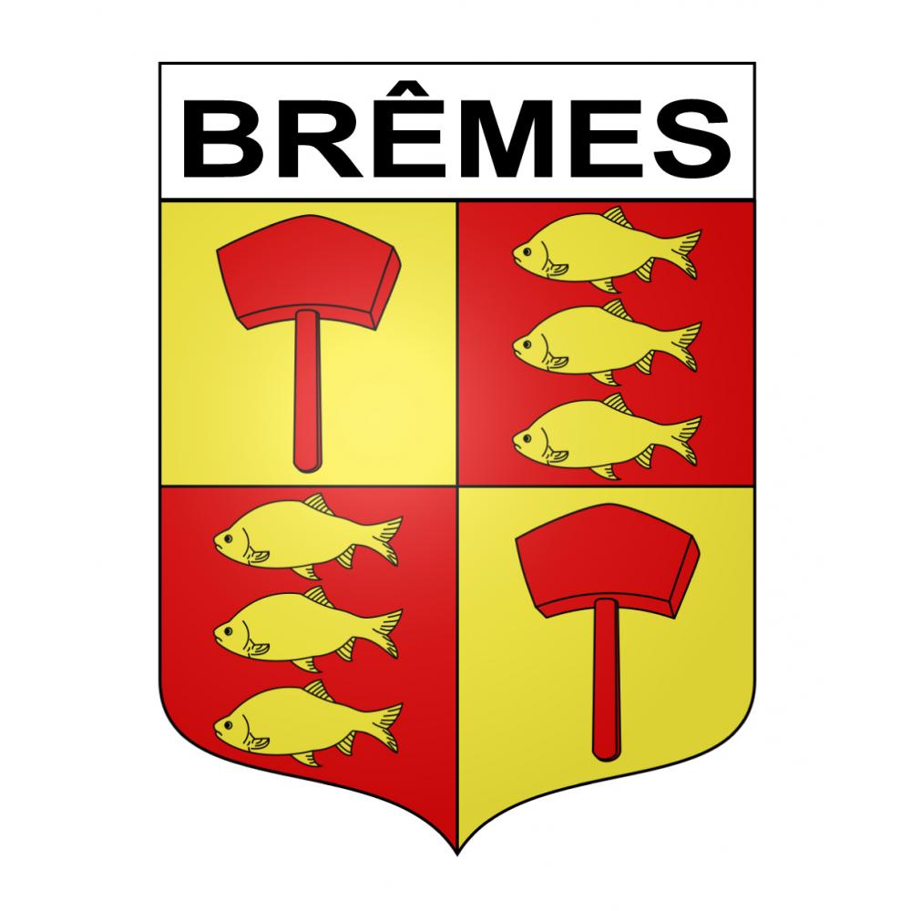 Brêmes Sticker wappen, gelsenkirchen, augsburg, klebender aufkleber