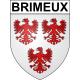 Adesivi stemma Brimeux adesivo