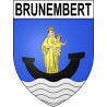Stickers coat of arms Brunembert adhesive sticker