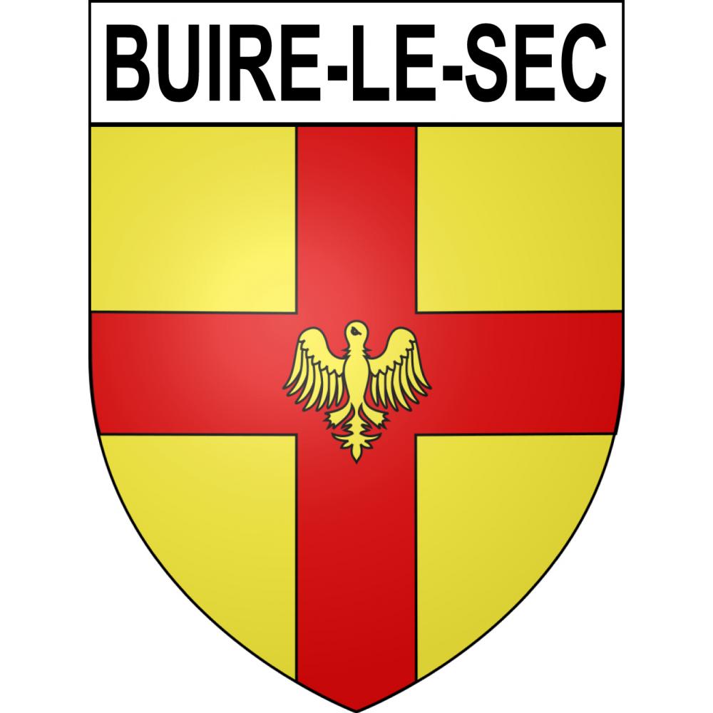 Adesivi stemma Buire-le-Sec adesivo