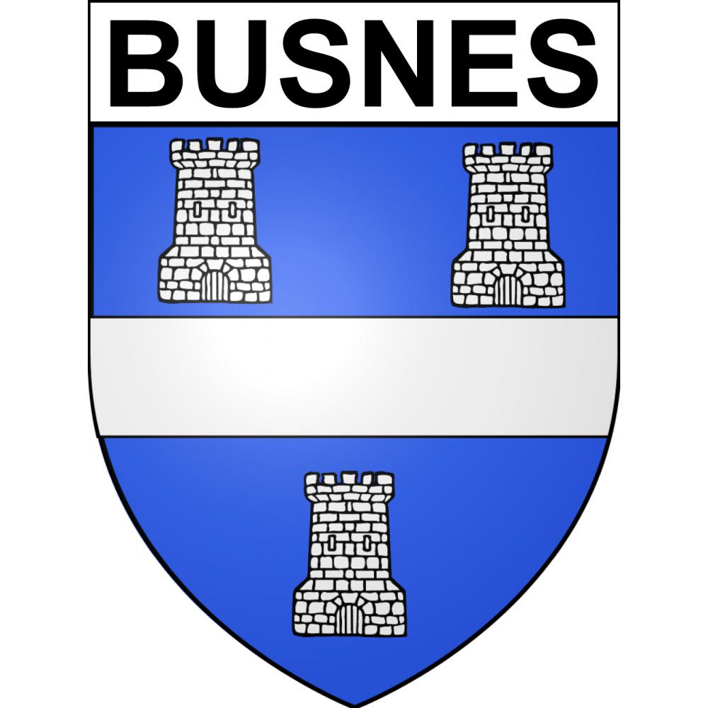 Busnes 62 ville sticker blason écusson autocollant adhésif