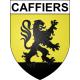 Pegatinas escudo de armas de Caffiers adhesivo de la etiqueta engomada